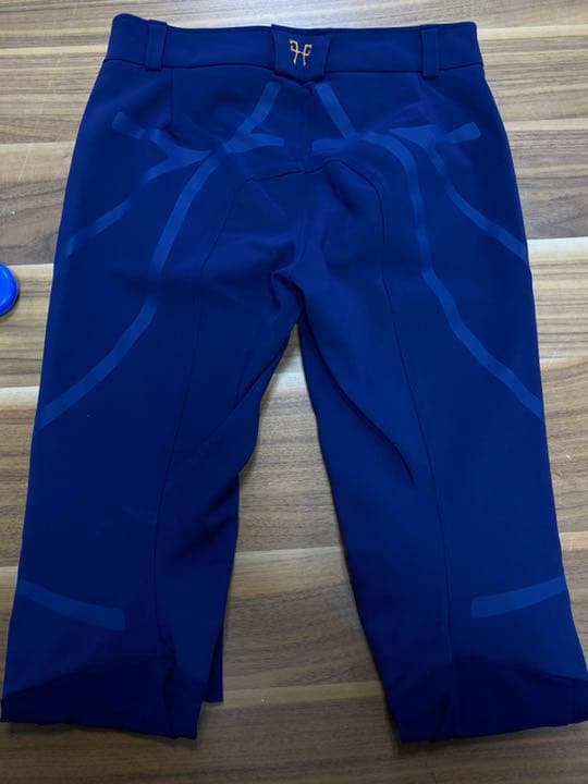 メンズ 乗馬用キュロット ホースパイロット ネイビー