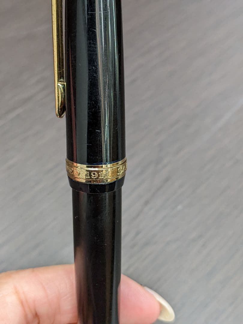 SAILOR セーラー 14K 金 ゴールド ペン先 黒 万年筆