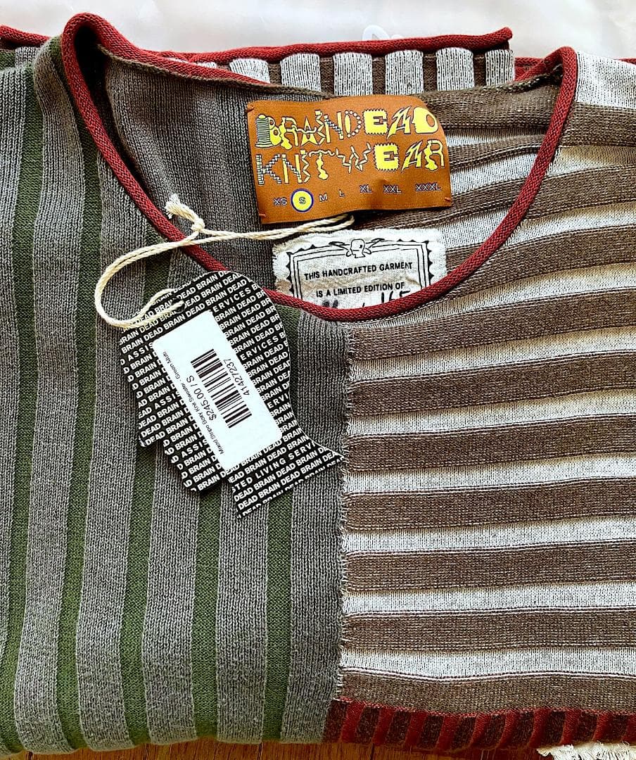 Brain Dead / BOXY KNIT SWEATER 新品