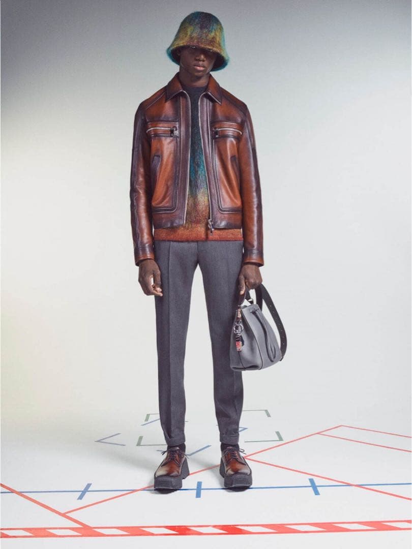 BERLUTI ホルへ・ペナデス コラボキーリング バッグチャーム キーホルダー