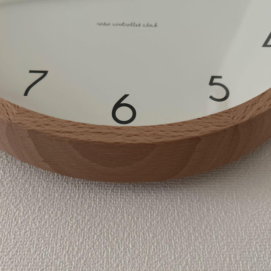 レムノス 掛け時計 カンパーニュ Campania ナチュラル 木製