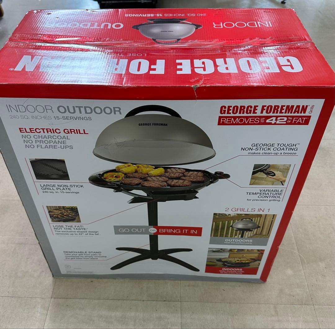 未使用・未開封品　 ジョージ ・ フォアマン電気グリルeForeman