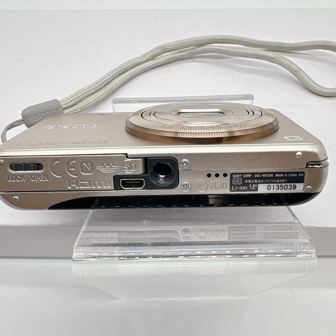 SONY Cyber-shot DSC-WX200 ゴールド