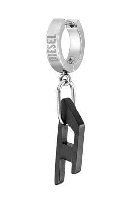 DIESEL 美品2個セット Dロゴ 両耳用ピアス