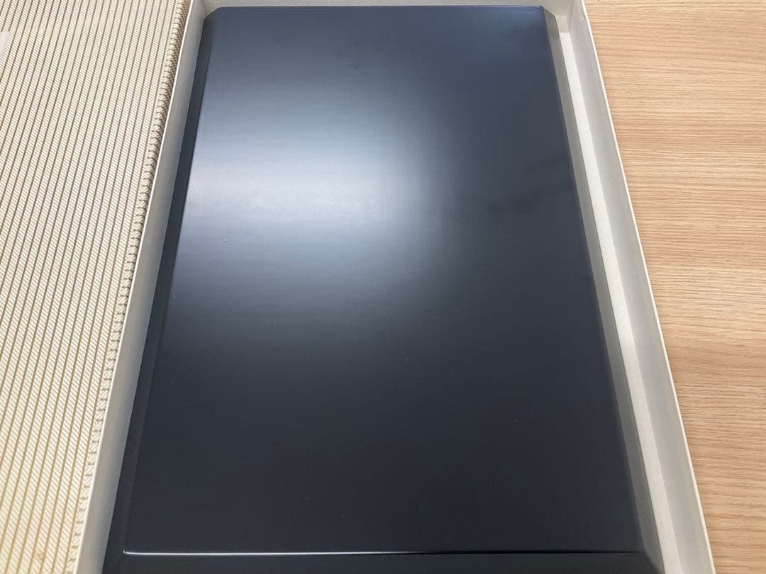 津軽塗　七々子塗　朝顔盆　黒（赤種）