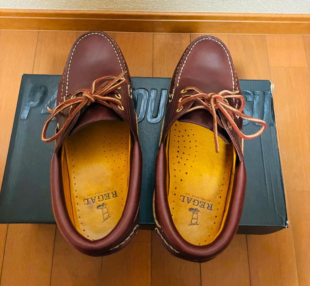 REGAL リーガル デッキシューズ 3eye 25.5cm JE-38