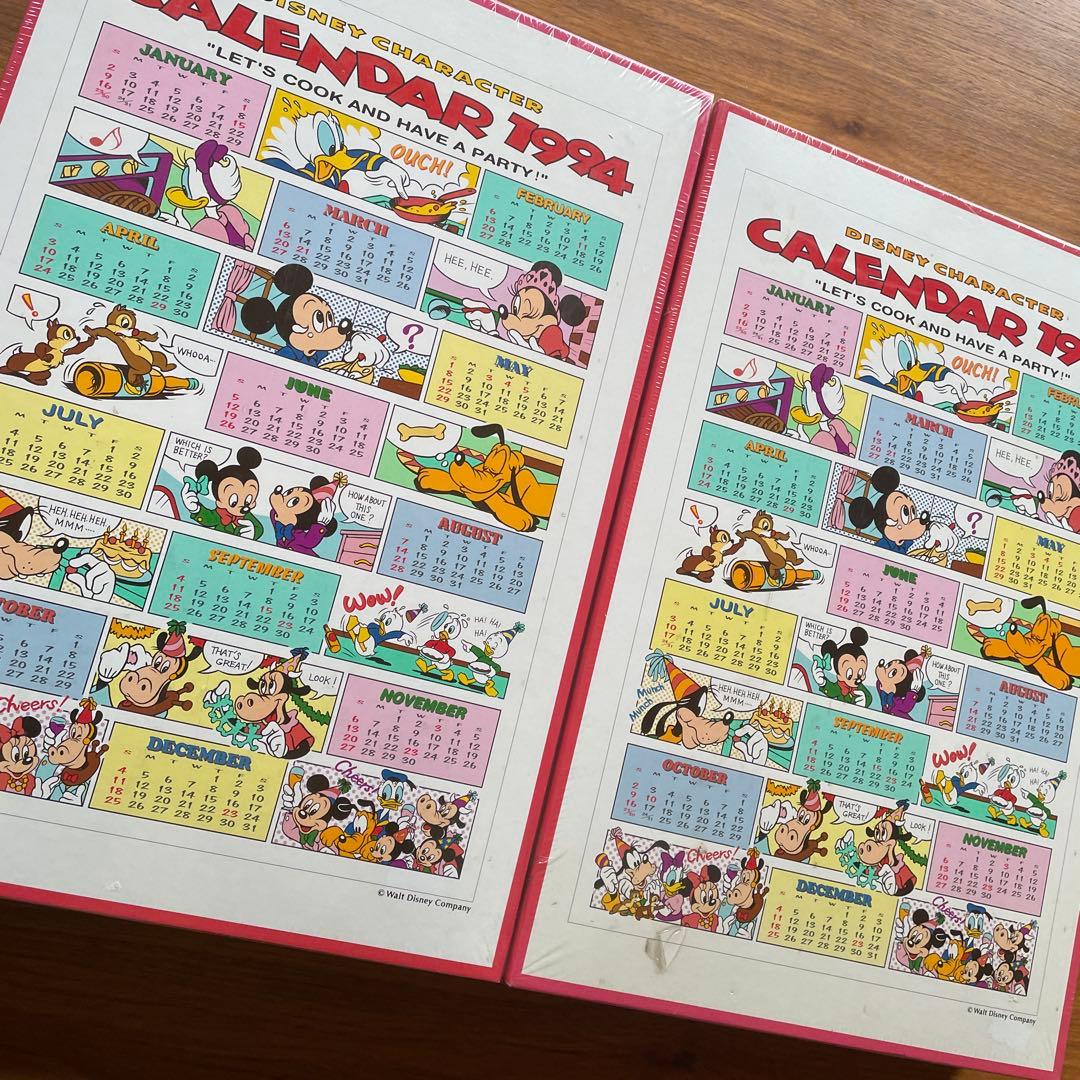 テンヨー　ジグソーパズル　ディズニーカレンダー　1994×2