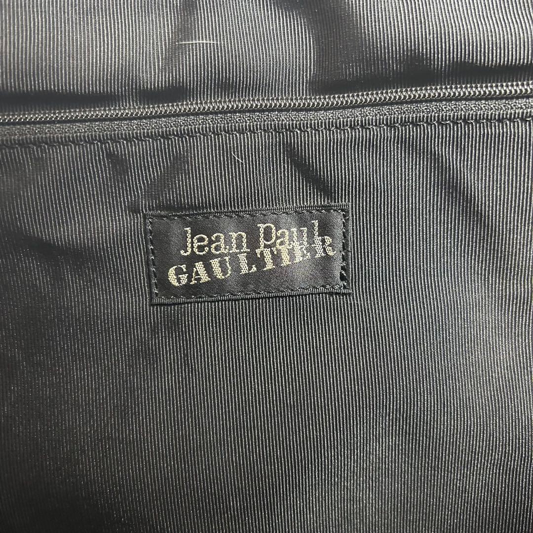 ジャンポールゴルチエ　ブリーフケース　ブラック　A4可　大容量