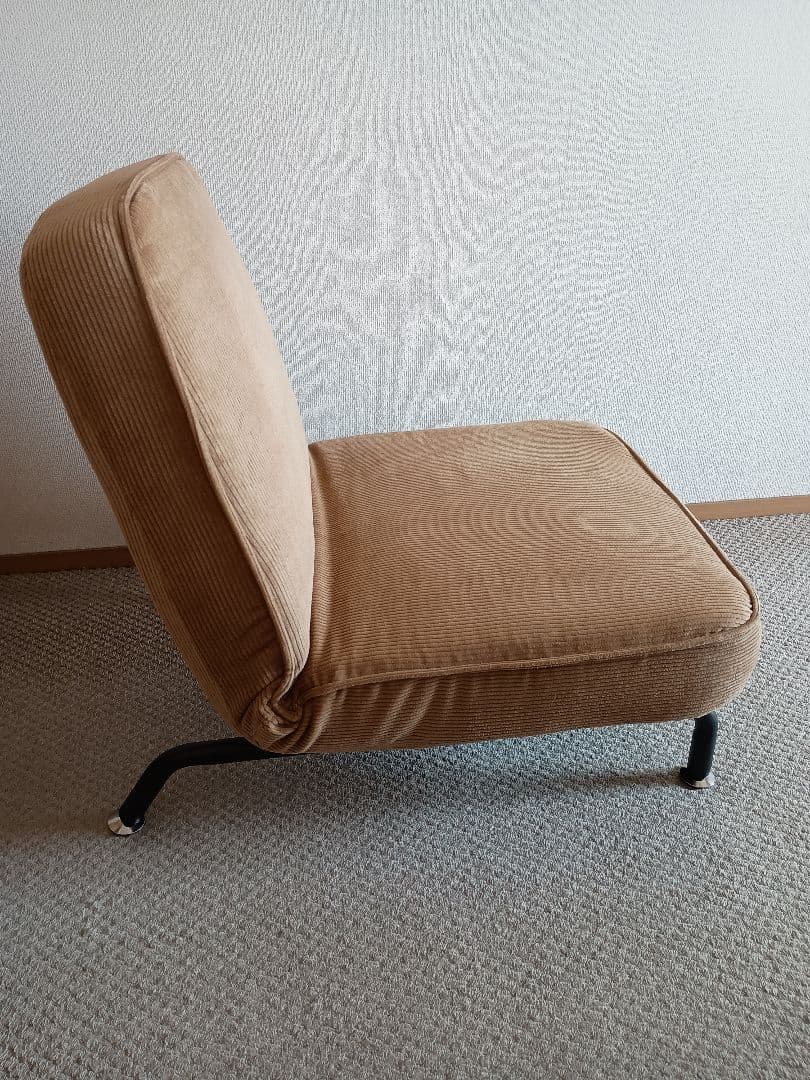 【未使用】1人掛け リクライニングソファ ブラウン B-COMPANY