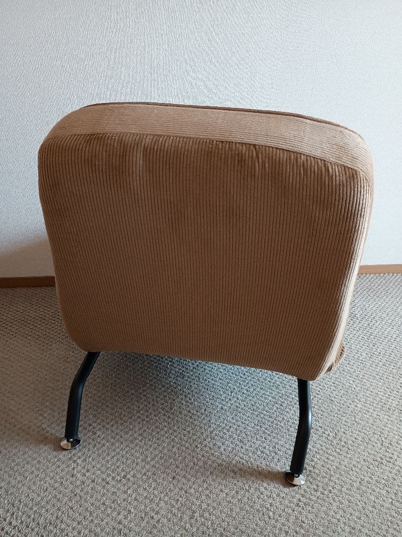 【未使用】1人掛け リクライニングソファ ブラウン B-COMPANY