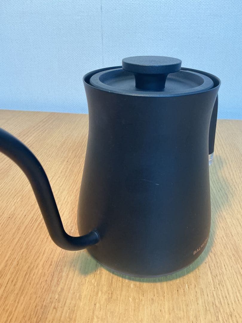 ☆オシャレ！バルミューダ電気ケトル　The PotK07A-BK超美品　送料無料