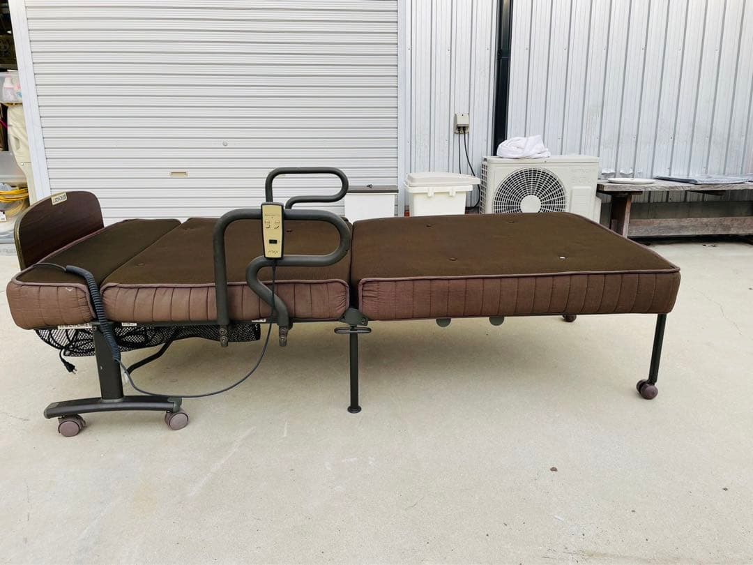 福岡発　アテックス　収納式　電動　リクライニング　ベッド　介護