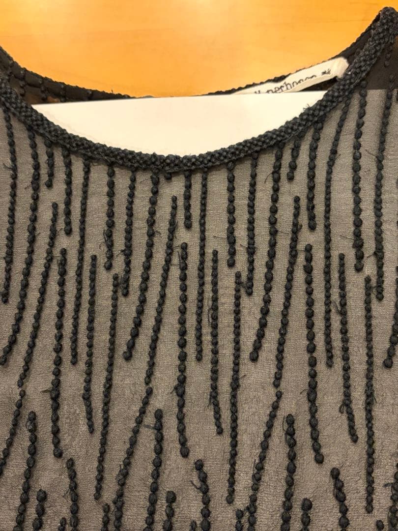 ミナペルホネン rain grass シルクブラウス