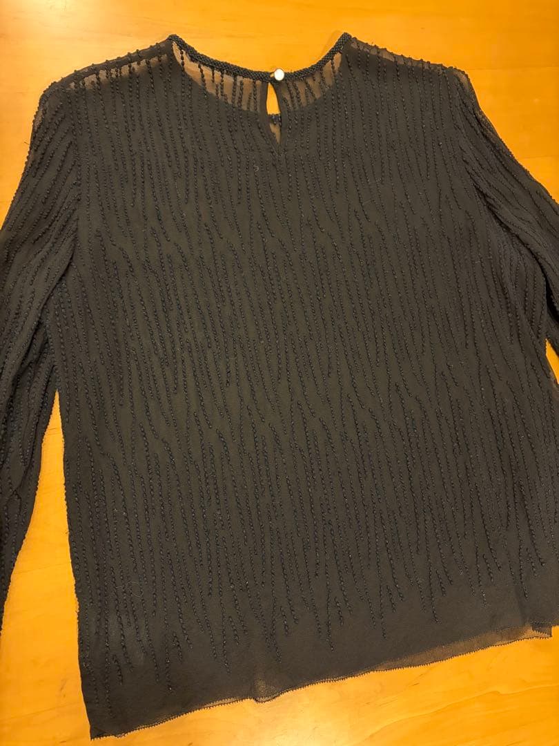 ミナペルホネン rain grass シルクブラウス