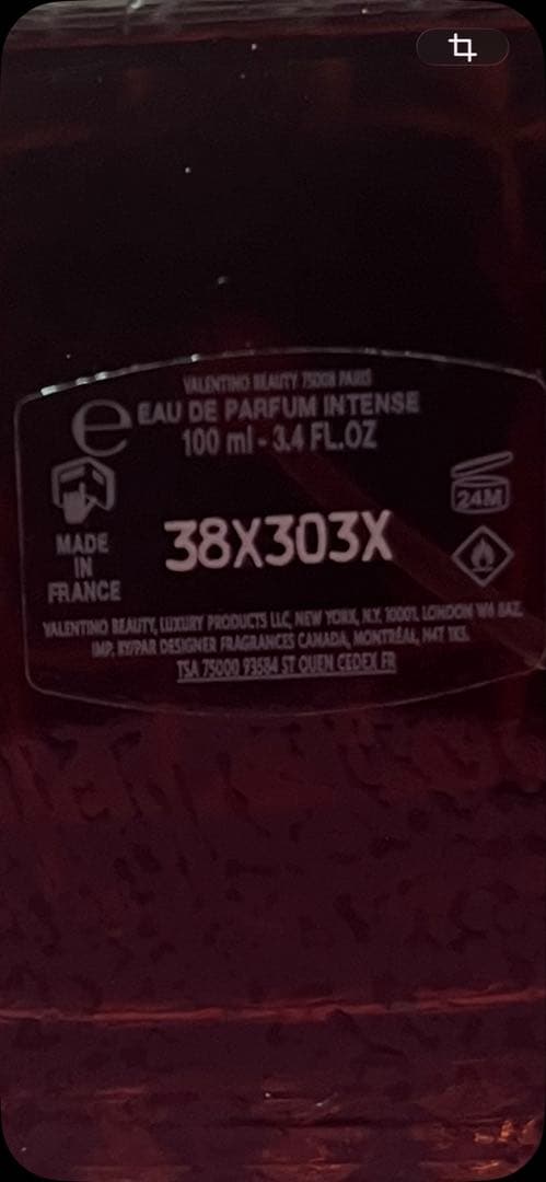 香水(ユニセックス) VALENTINO Eau du parfum intense