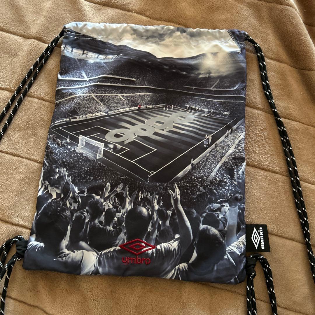 9090×umbro コラボ ナップサック　ブラック値段下げ可