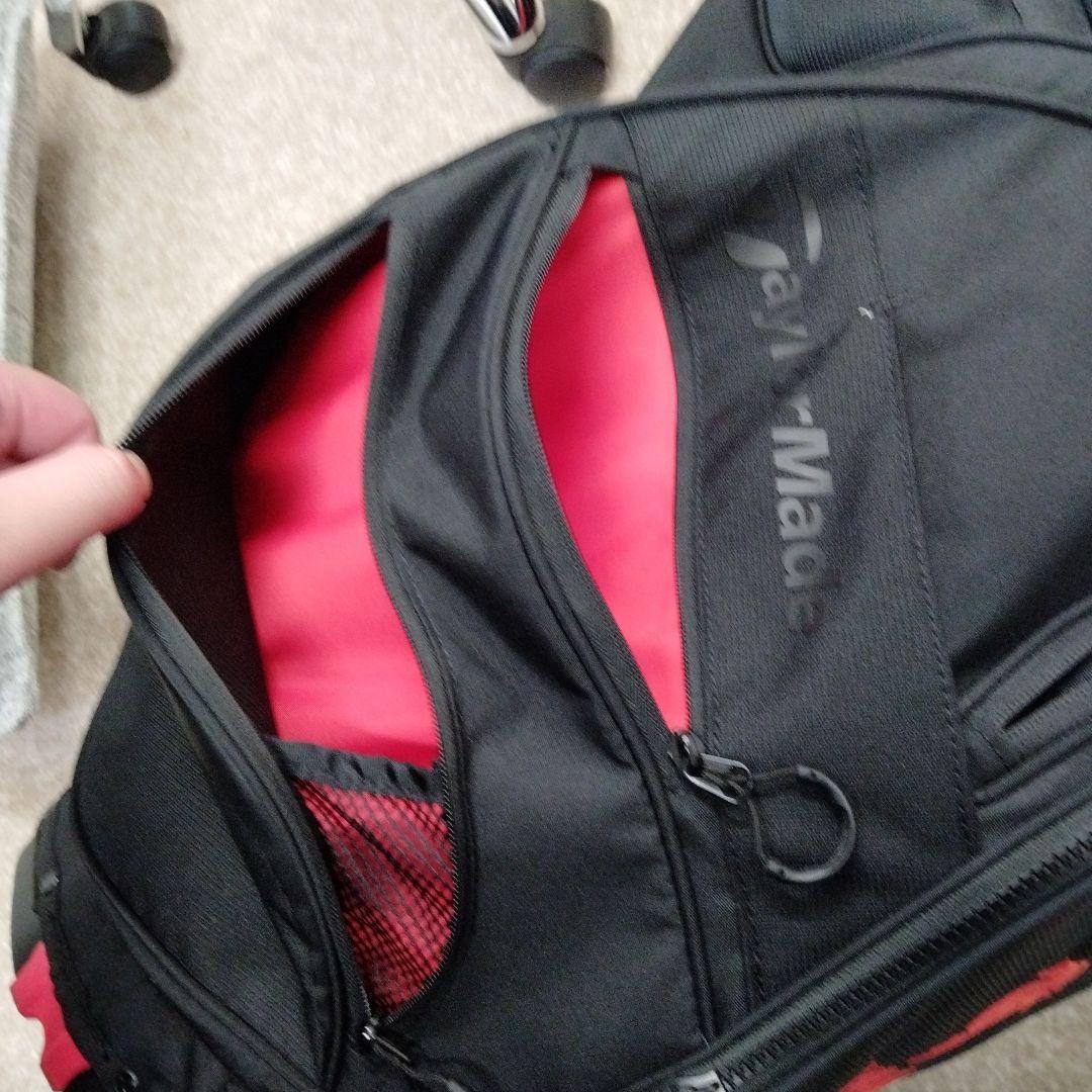 TaylorMade キャディバッグ ブラック/レッド