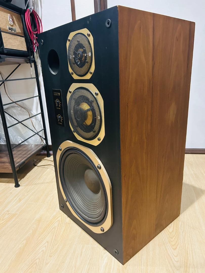 【左】CORAL（コーラル） DX-7 スピーカーペア　バスレフ　3way