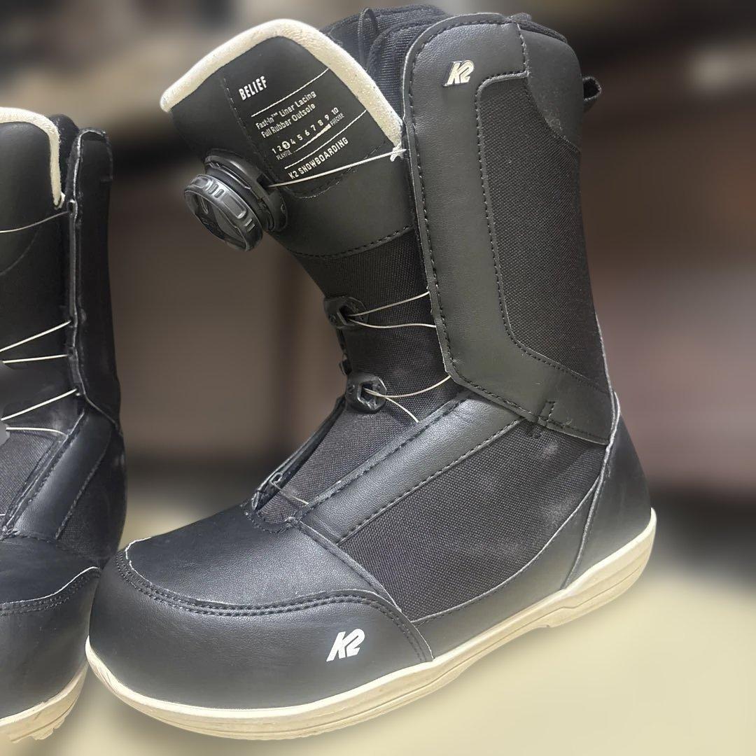 K2 BELIEF スノーボードブーツ 女性用 ブラック24cm