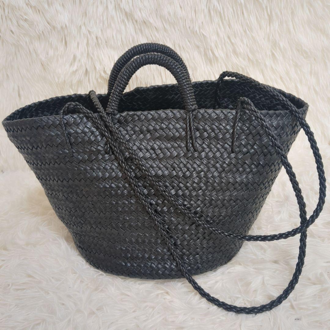 【美品】 Aeta アエタ　BASKET M＋SHOULDER カゴバッグ