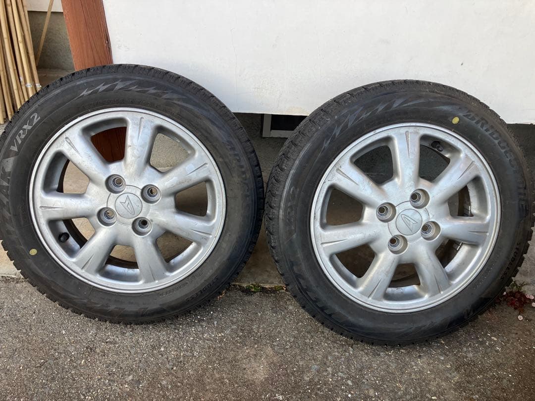 山岸佑児①　14インチ アルミホイール 4本 155/65R14付