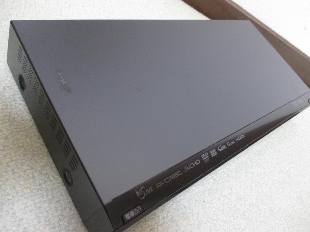 動作良好☆Panasonic ブルーレイディレコーダー750GB 2番組同時録画
