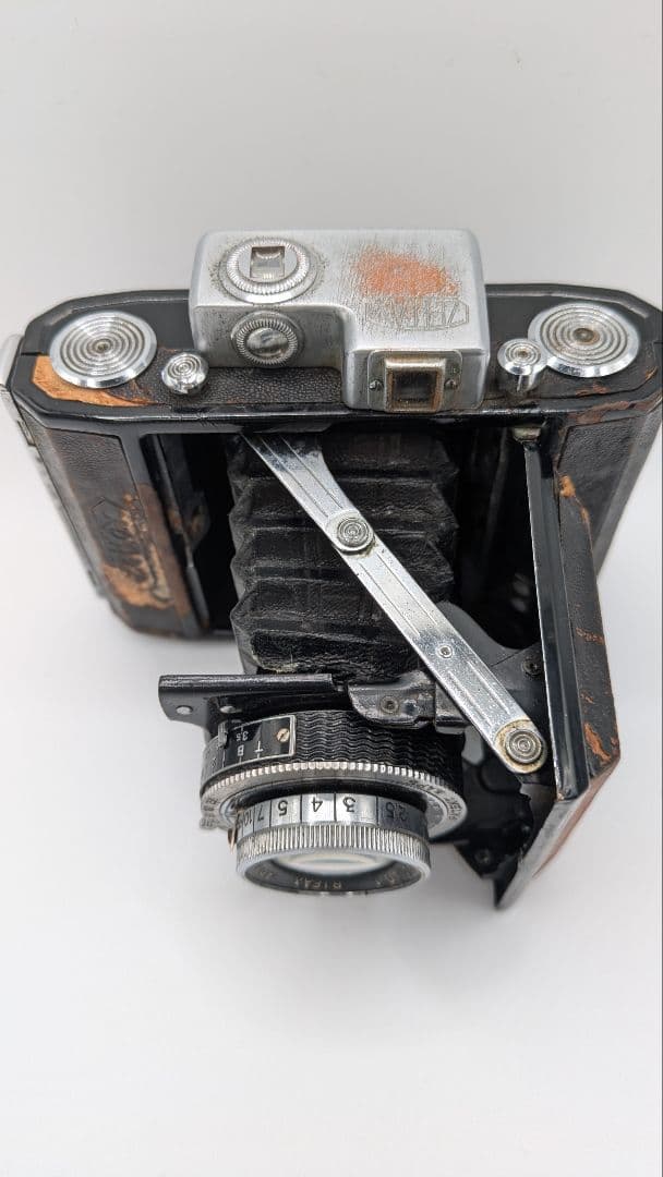 【希少】RIFAX スプリングカメラ ZEISS IKON製レザーケース付き