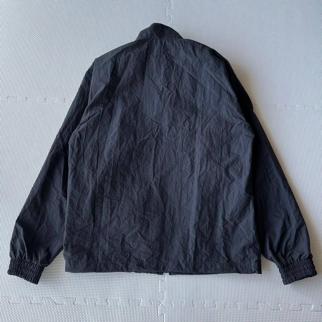 美品 OVY ナイロンジップブルゾン ジップアップジャケット 黒 M 076