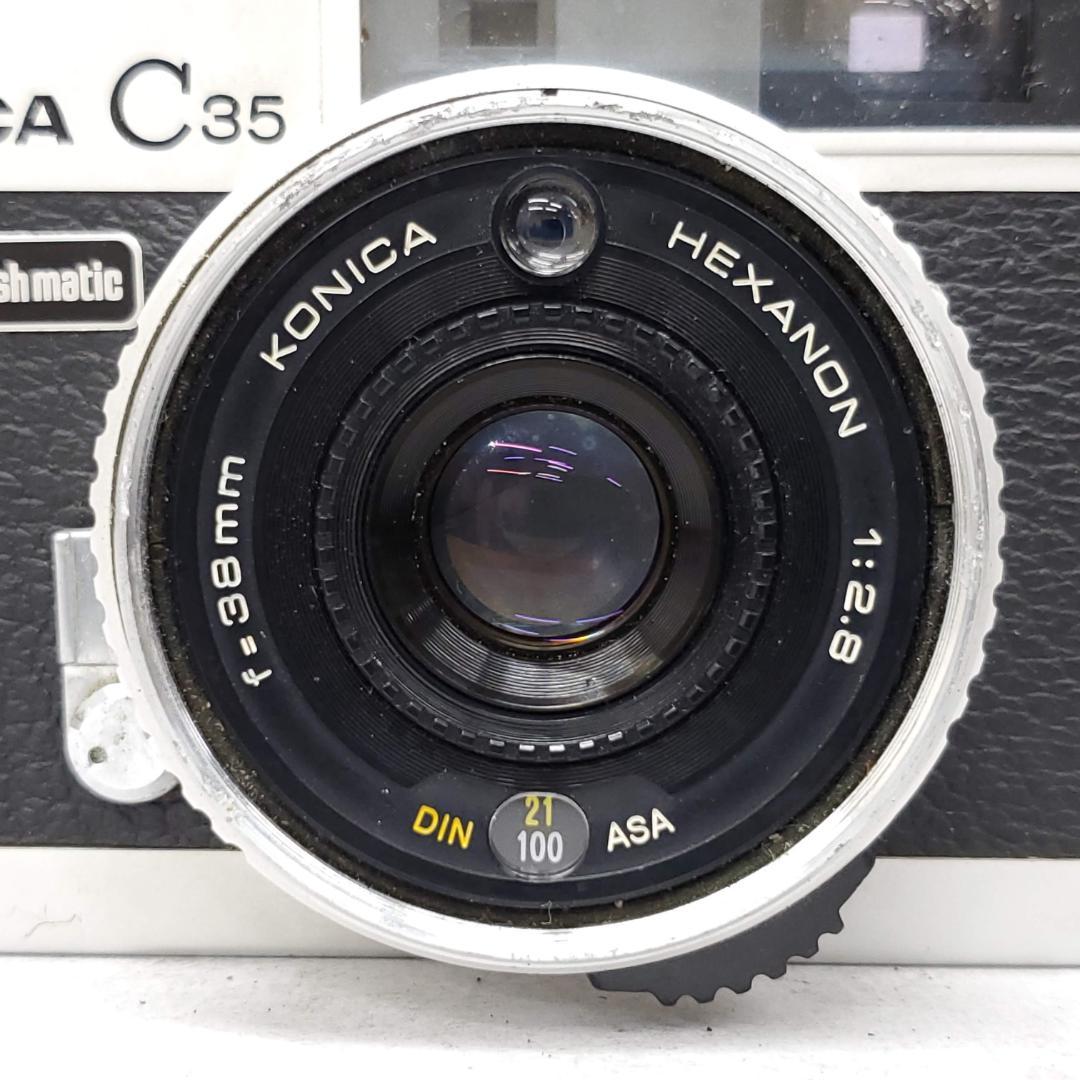 フィルムカメラ KONICA C35 Flash matic F1225-210-4p p