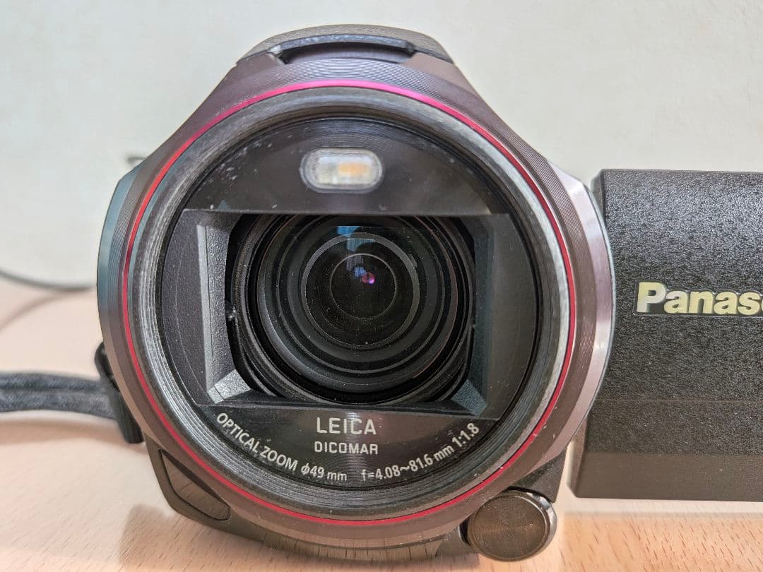 Panasonic 4K ビデオカメラ 25倍ズーム