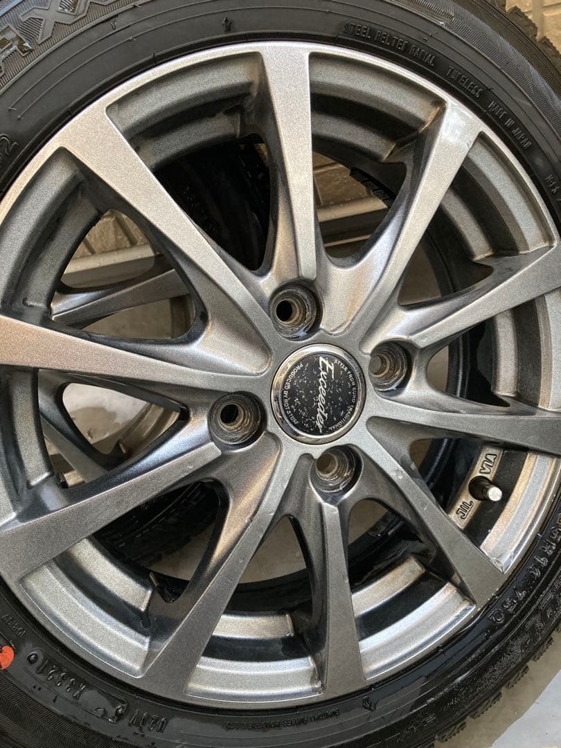 ウィンターマックスWM02 14インチ スタッドレス・ホイール4本セット