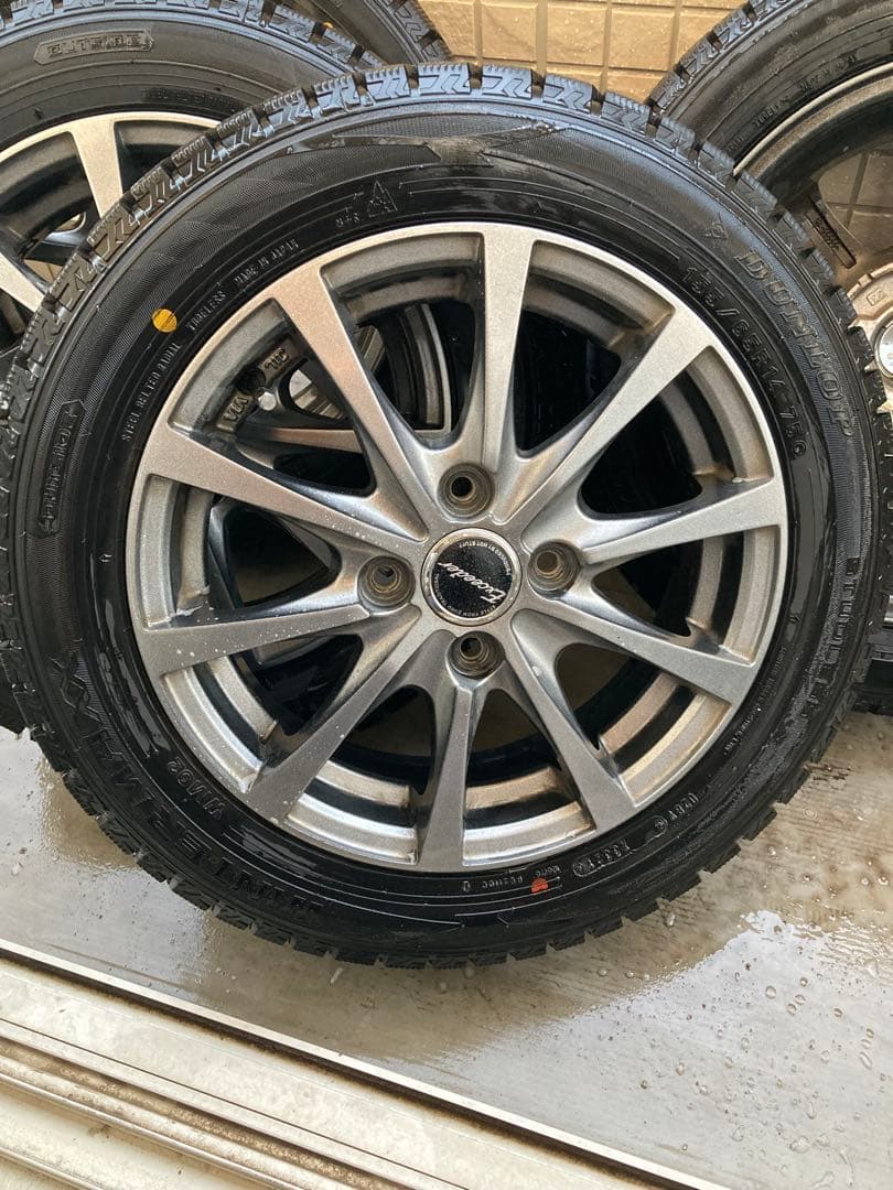 ウィンターマックスWM02 14インチ スタッドレス・ホイール4本セット