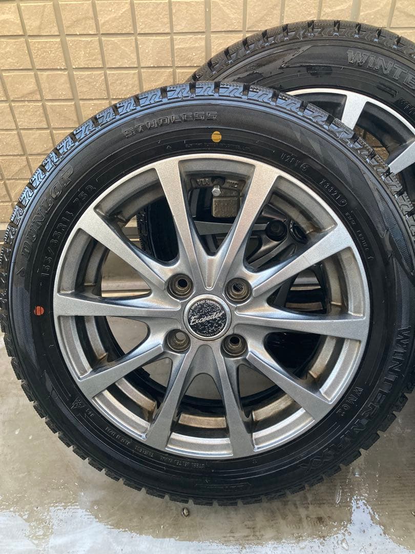 ウィンターマックスWM02 14インチ スタッドレス・ホイール4本セット