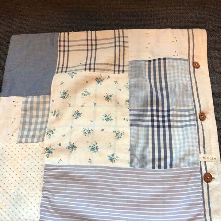 お値下げ❣️パッチワークのクッションカバー  3枚組