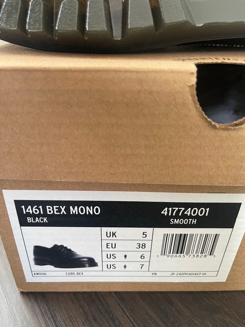 新品未使用　Dr. Martens ブラック 1461BEX MONO