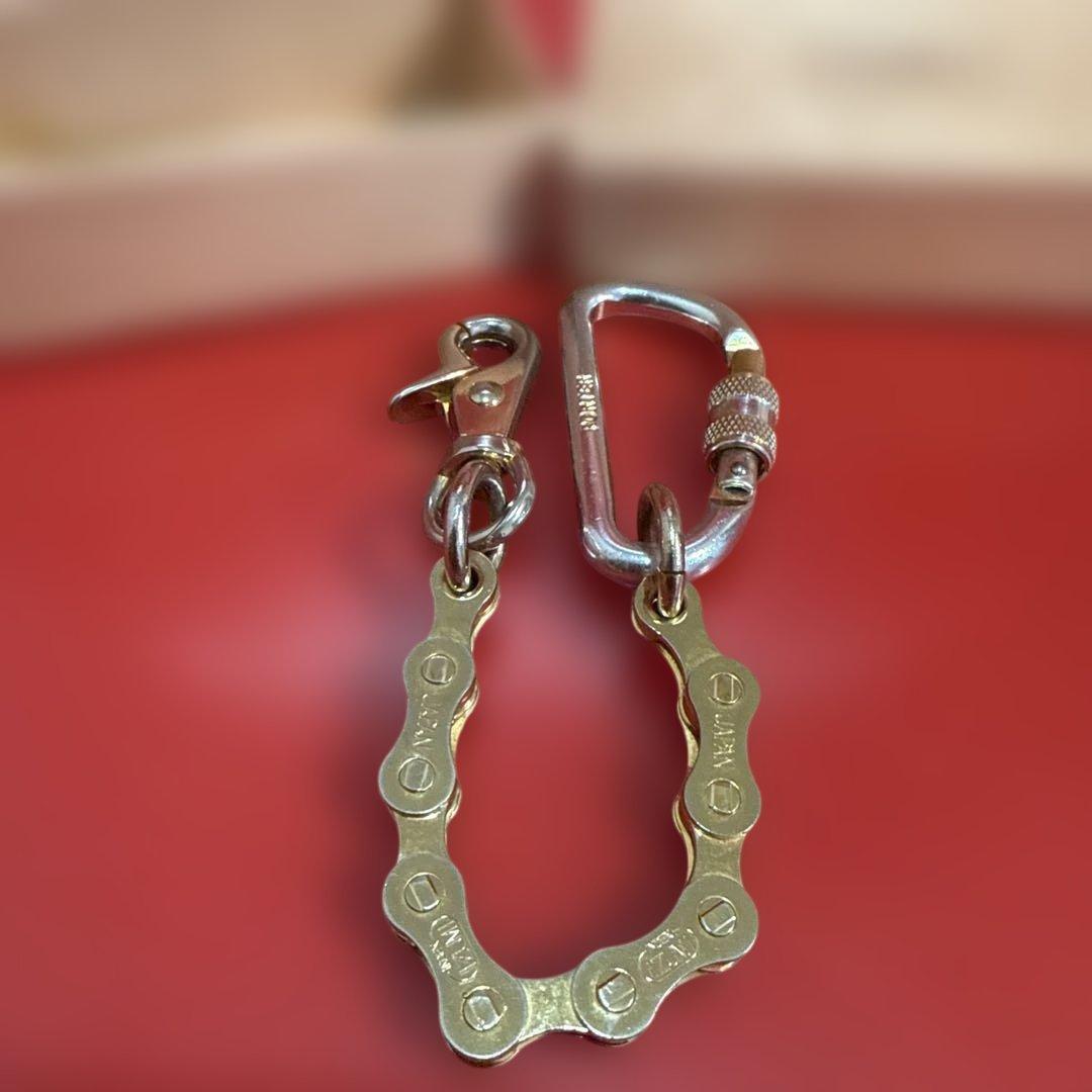 PORTER ポーター バイシクルチェーンショート ゴールド ウォレットチェーン