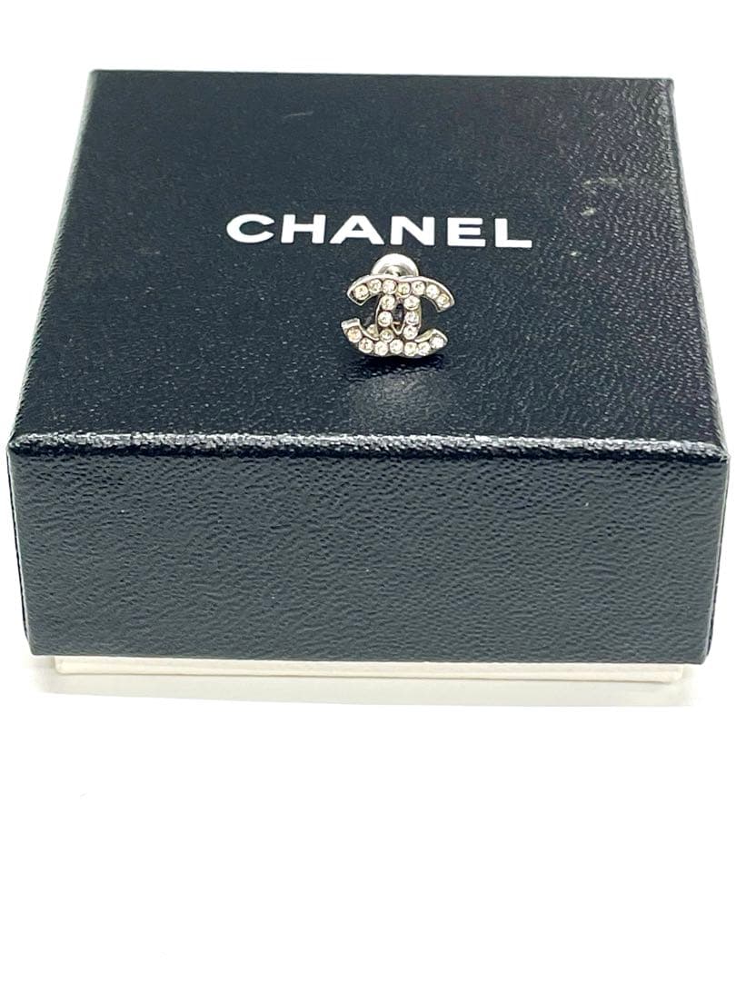 正規品CHANELココマークストーンピアス　片方訳あり