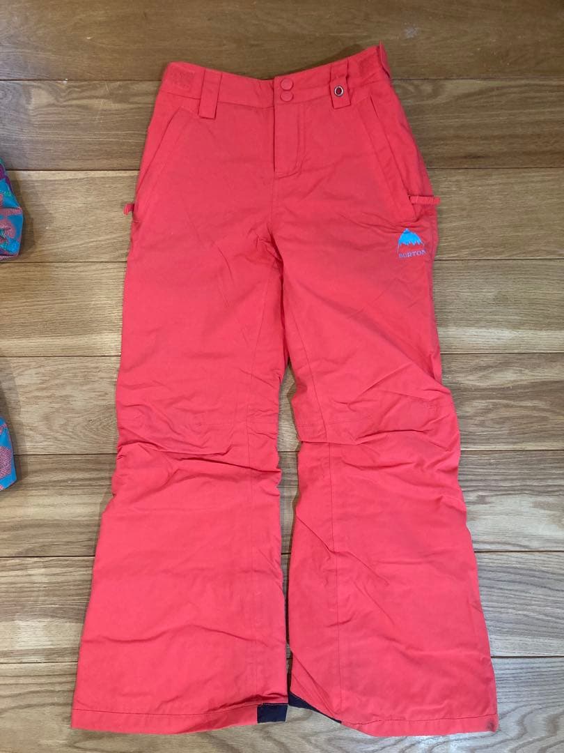 美品★Sサイズ上下セットBurtonバートンキッズ スノーボードウェアウィンター