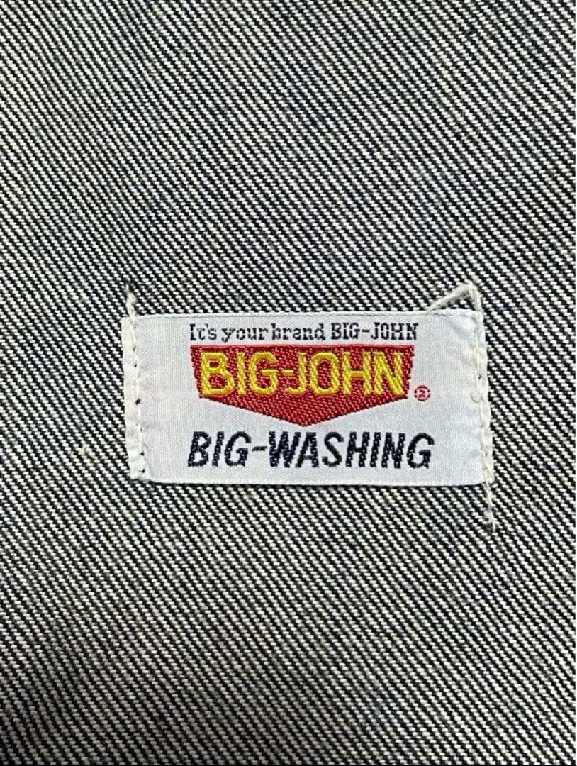 70s BIGJOHN デニムオーバーオール w34 TARONジップ