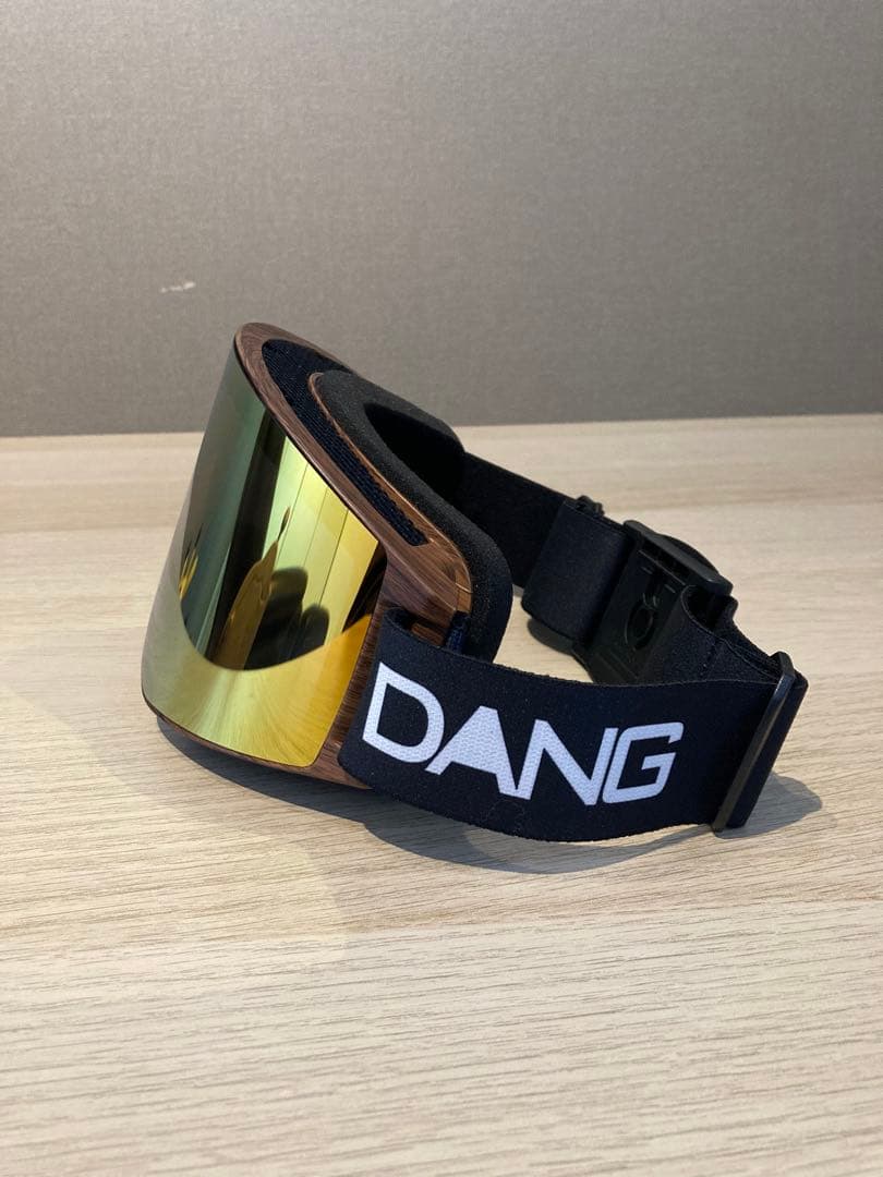 DANG SHADES ゴーグル ゴールドミラー 換えレンズ付き