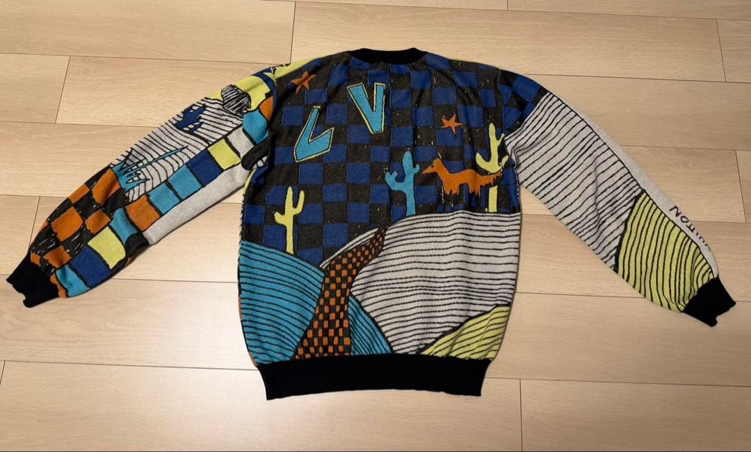 Louis Vuitton ルイヴィトン　ニット　メンズ　サイズS