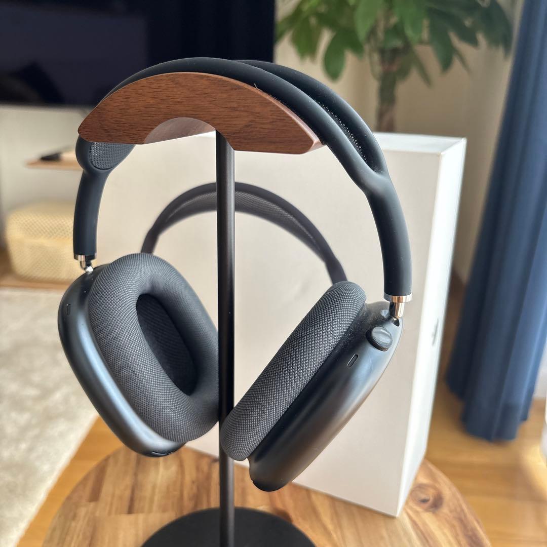 【美品】 AirPods Max Type-C 第二世代 ミッドナイト スタンド