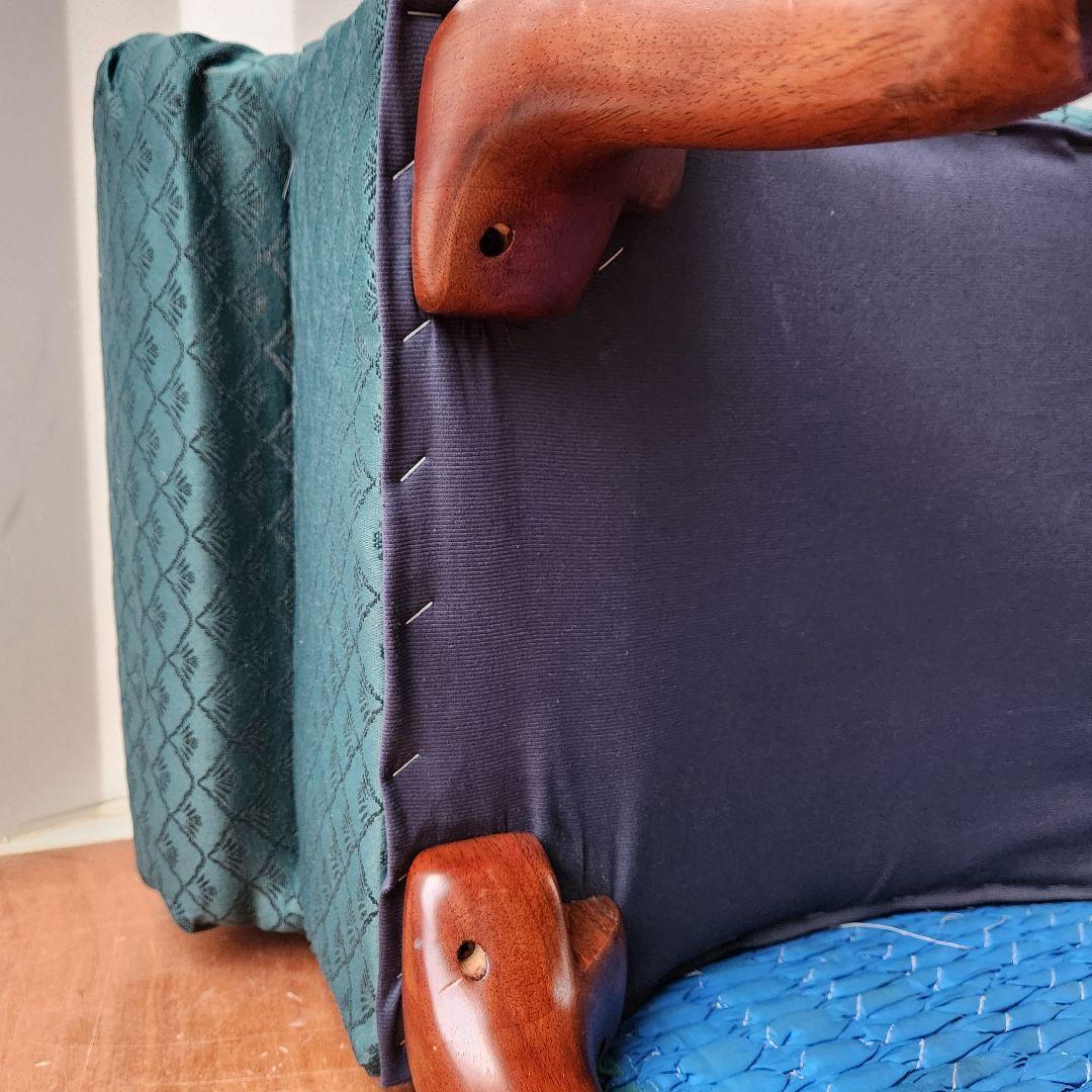 ヴィンテージ　猫脚 ロールアームベンチ クラシックベンチ ロールアームソファ