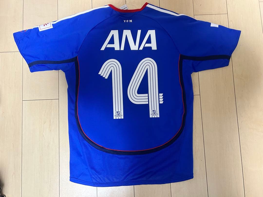 横浜F・マリノス 2006年 奥大介 ユニフォーム 日本代表ジュビロ磐田横浜FC