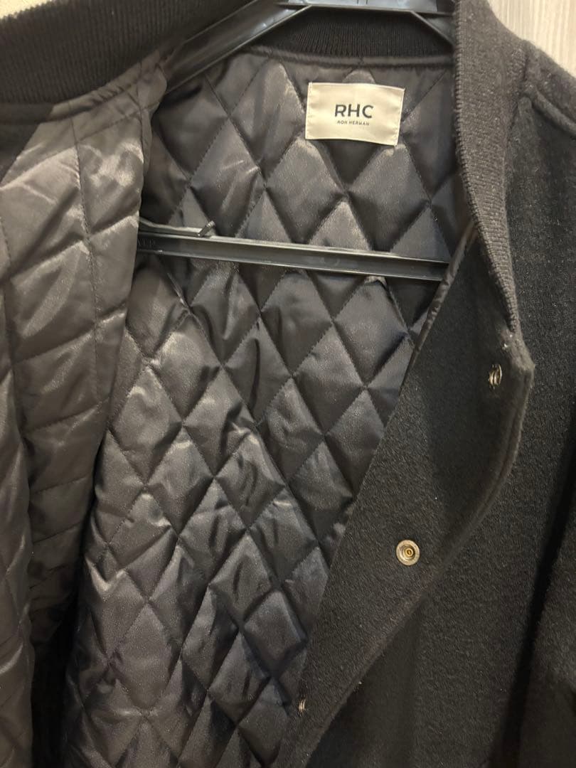 RHC Wool Melton Stadium Jacket rhc スタジャン