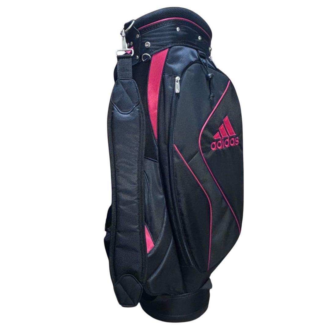 adidas キャディバッグ 軽量モデル 美品 ブラック naonao
