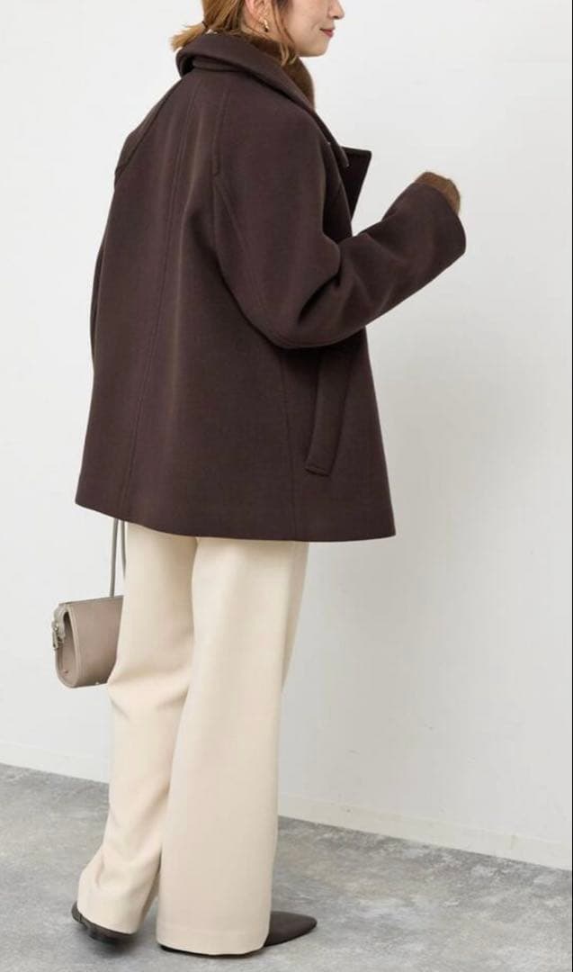 本日のみ値下げSpick and Span S160スタンドカラーショートコート