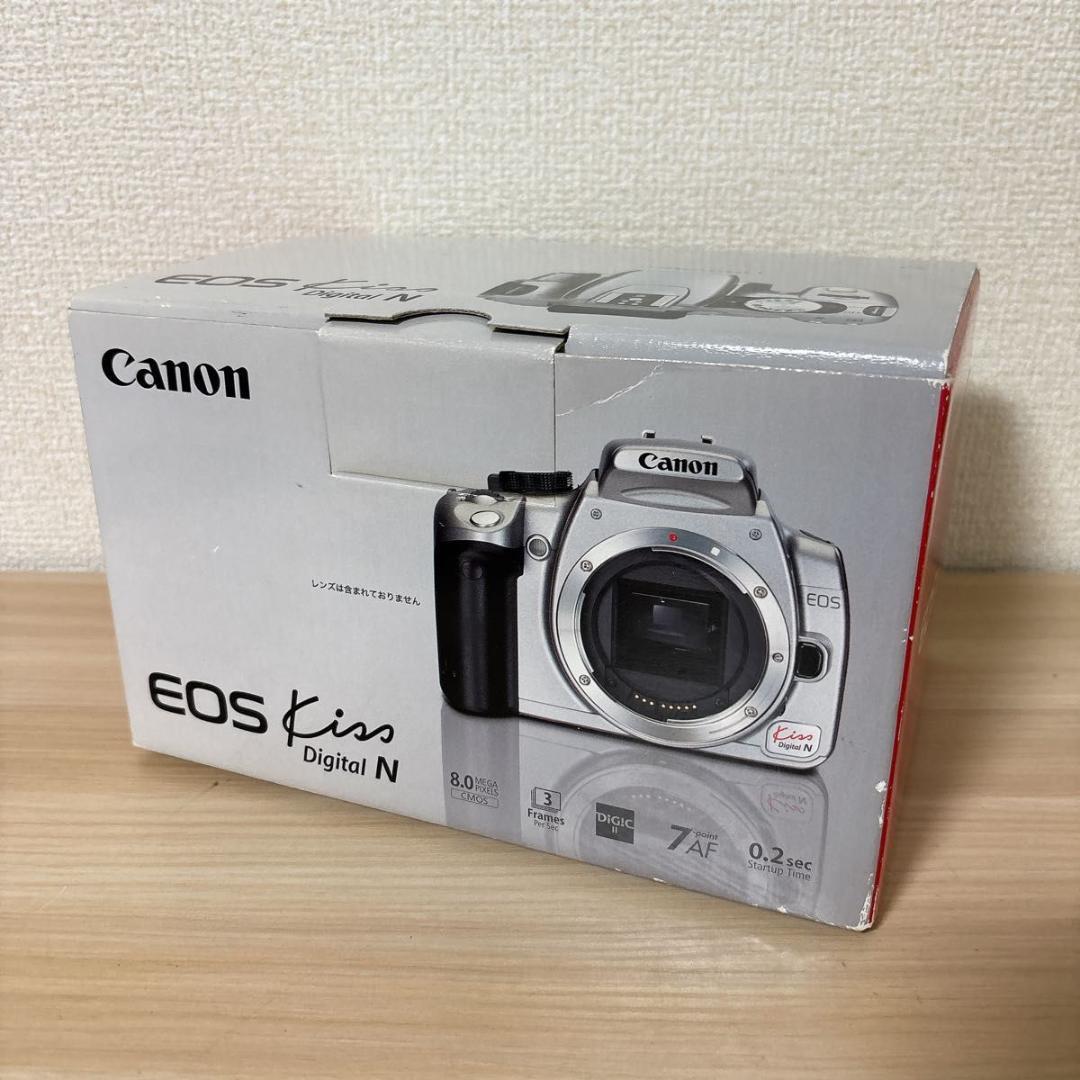 Canon EOS KISS デジタル N シルバー ボディ　レンズ付き
