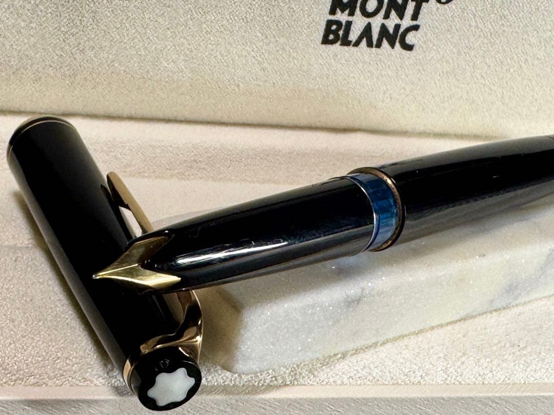 【極美品】モンブラン NO22万年筆 1960s ブラック F細字