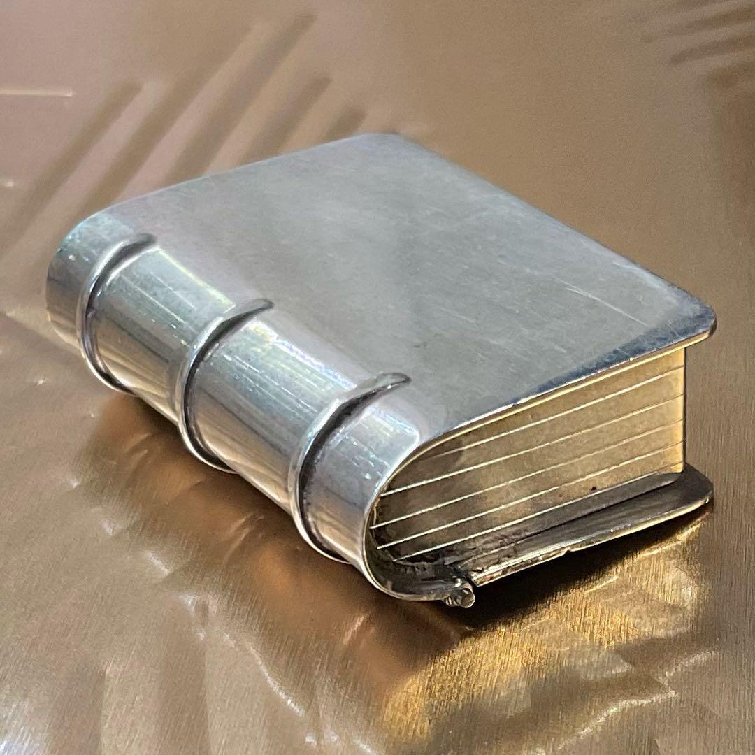 アンティークピルケース　スペインシルバー925　小物入れ　銀雑貨　蚤の市